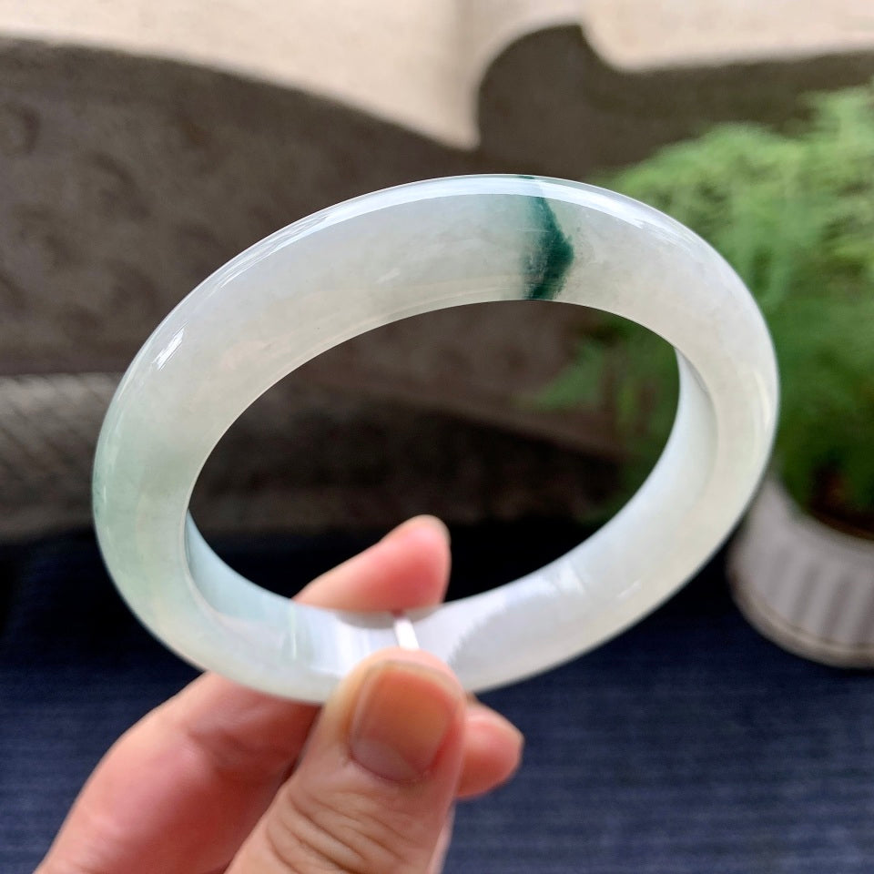 糯种飘花平安镯（61mm）（yc099424）