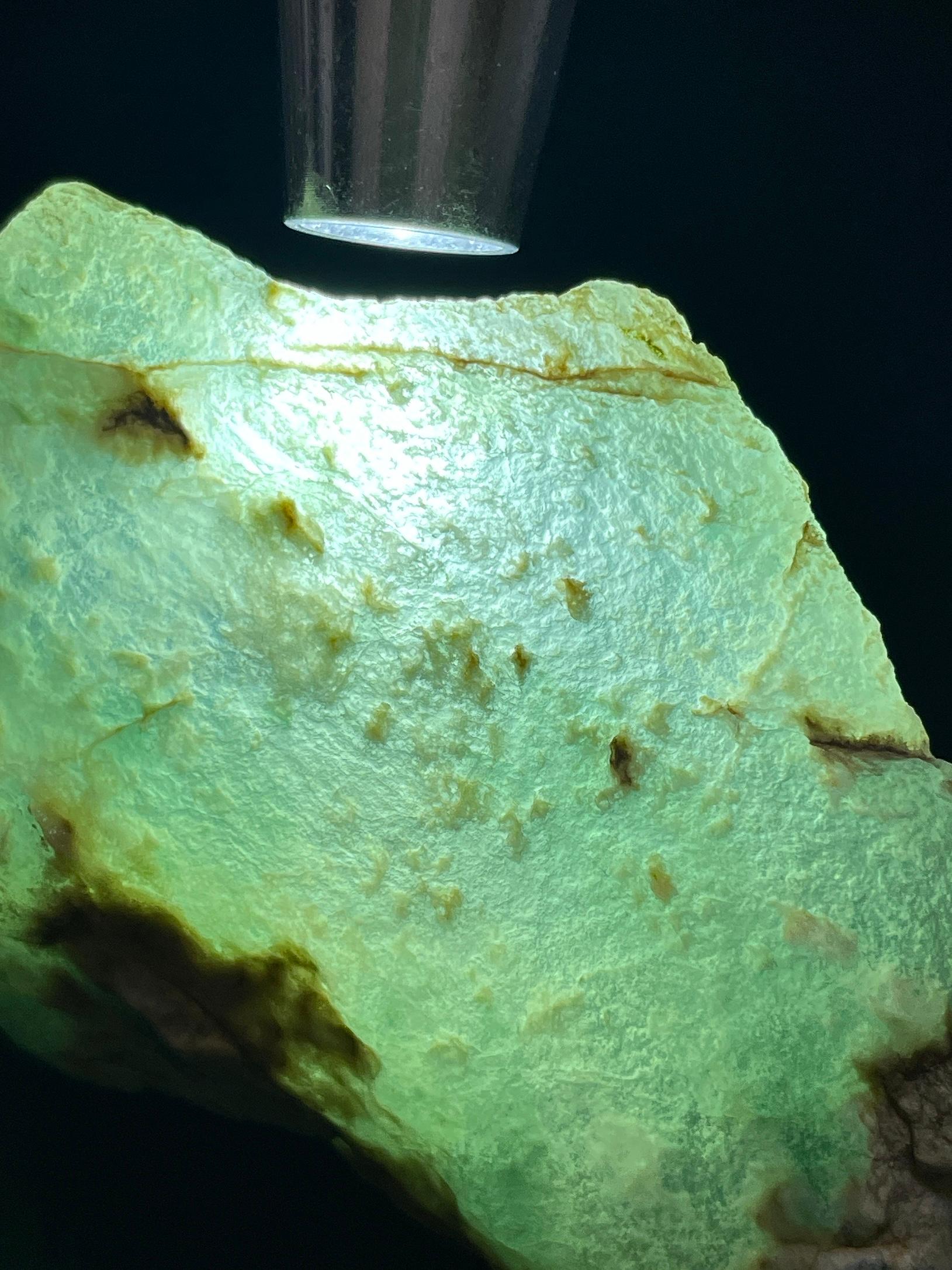 老坑莫西沙冰种脱沙种水料（yc338138）