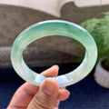 糯冰种飘花平安镯（58mm）（yc117260）