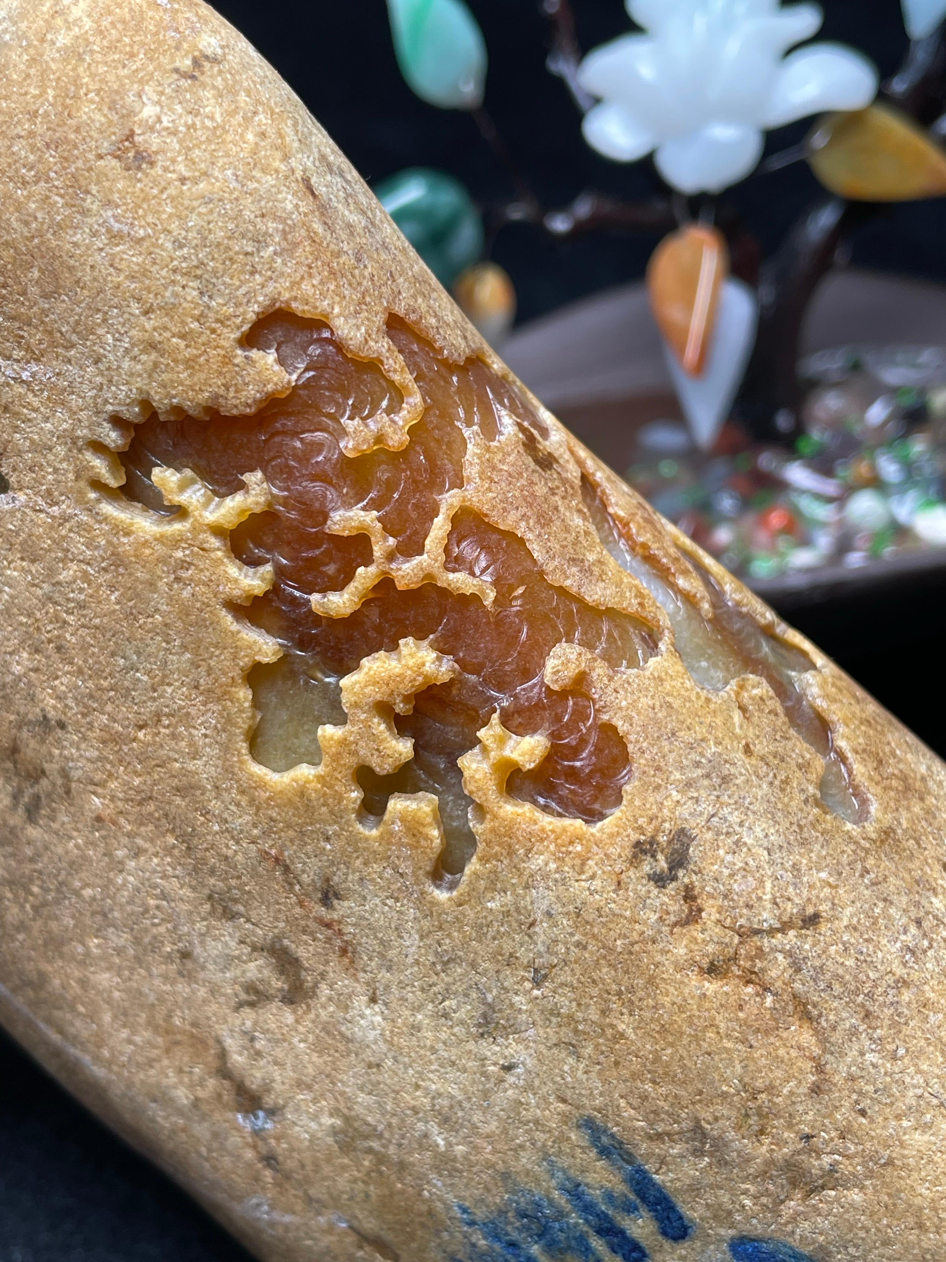 大马坎开窗黄翡手镯料（yc504781）