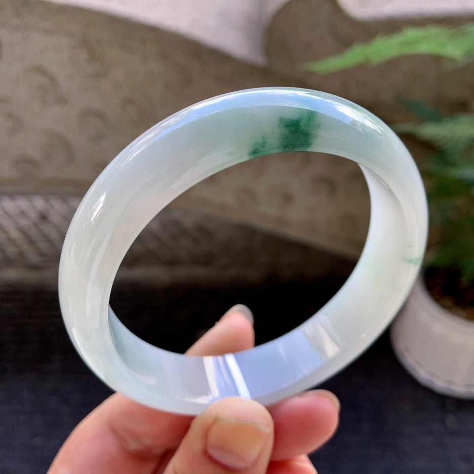 糯冰飘花轮胎手镯（60.2mm）（TF06271609）