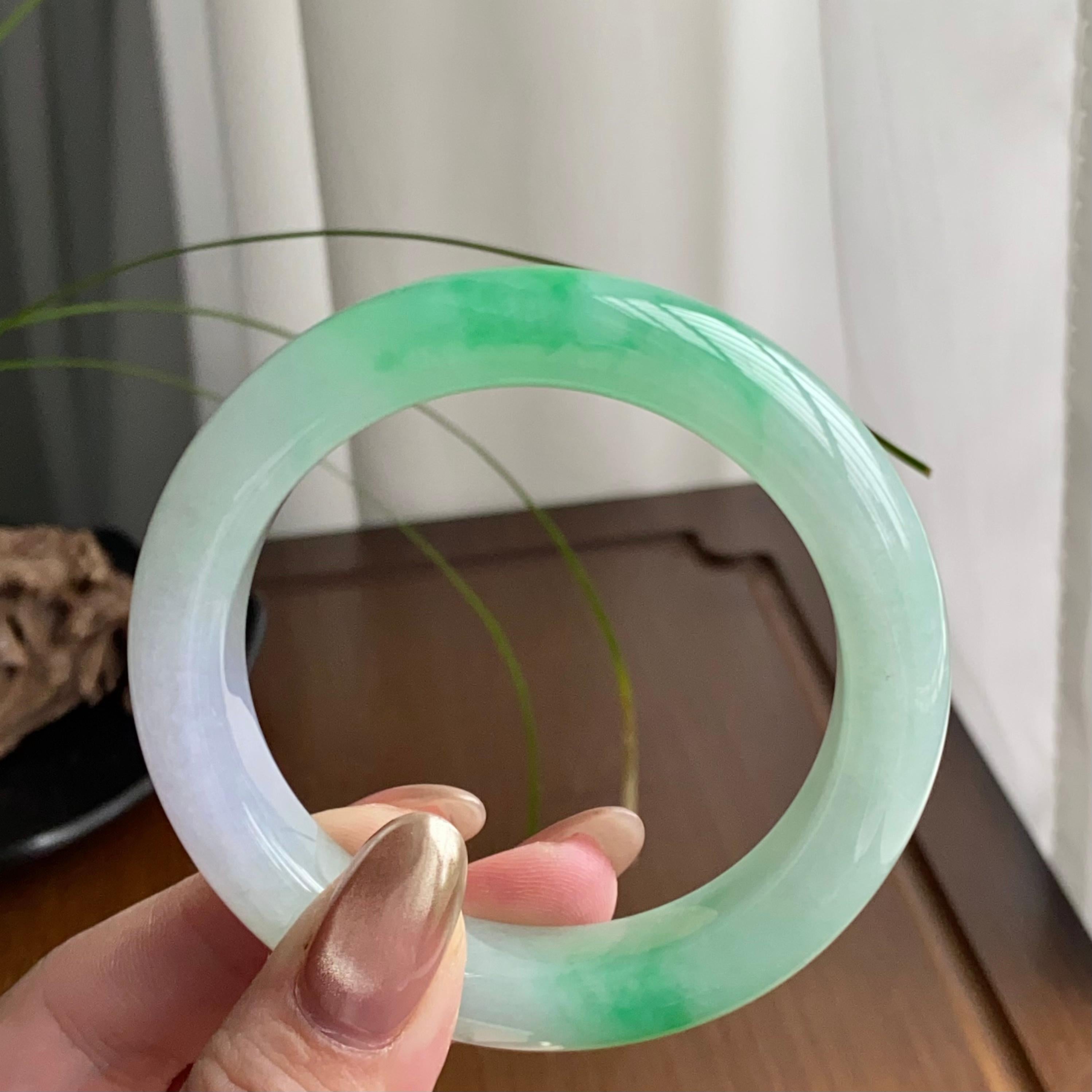 细糯种春彩平安镯（54圈）（yc259485）