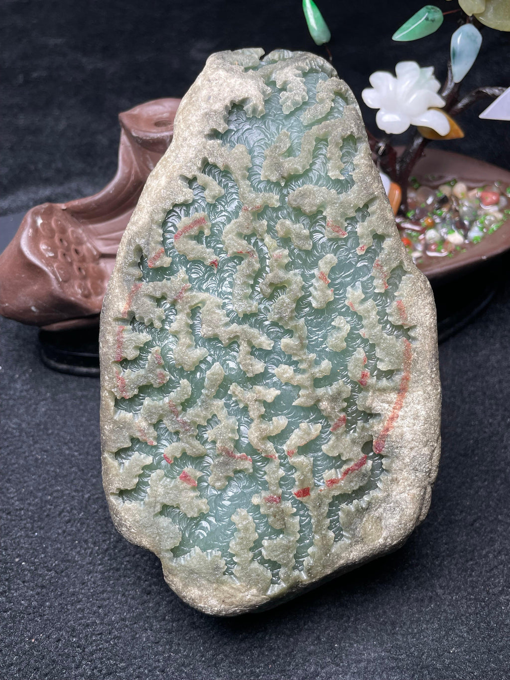 莫西沙开窗冰底飘黄手镯料（yc698329）