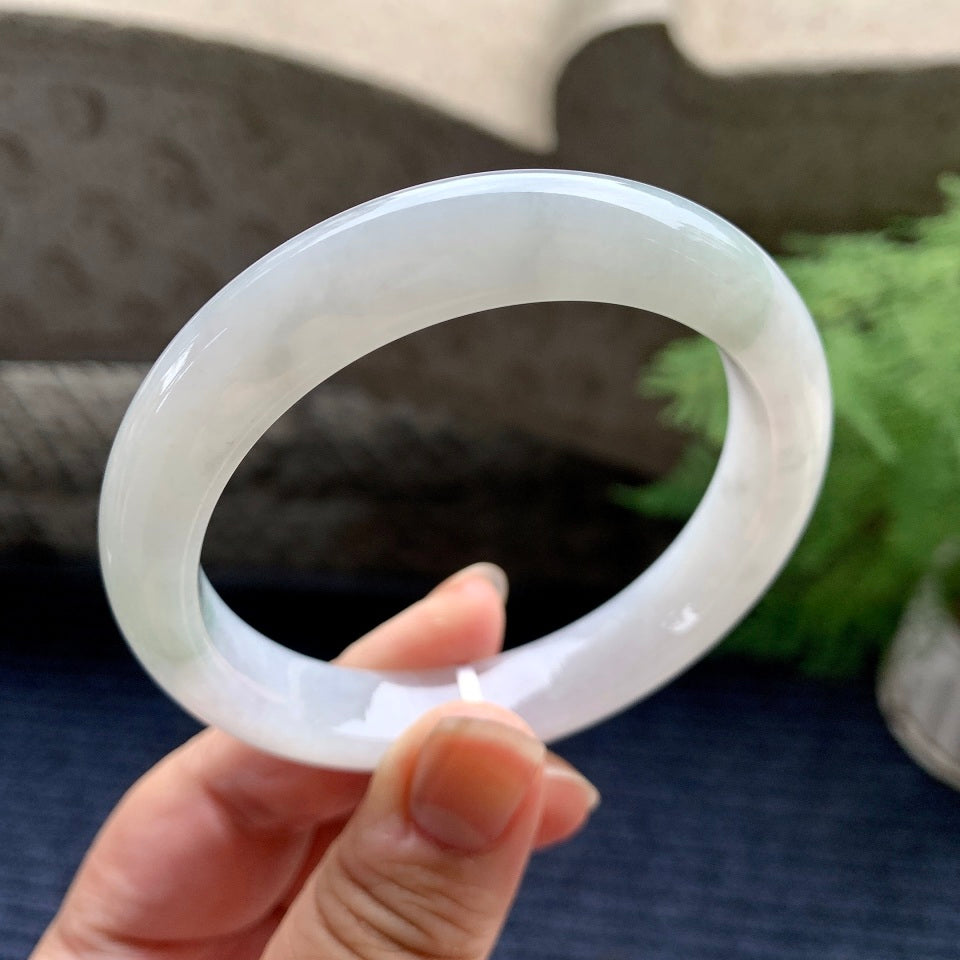 糯种飘花平安镯（57.4mm）（yc096613）