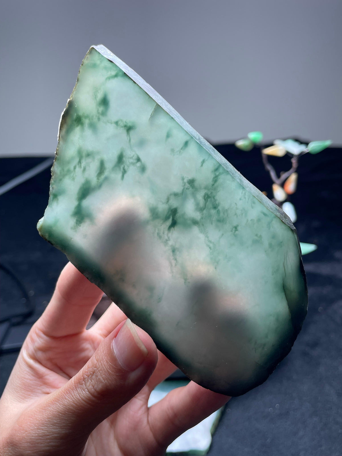 一手三片冰飘花牌子料（yc536437）