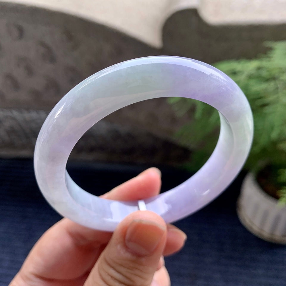 糯种紫罗兰平安镯（56.2mm）（yc093348）