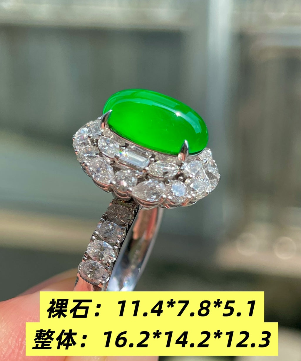 绿蛋戒指 时来运转（wg0028999）