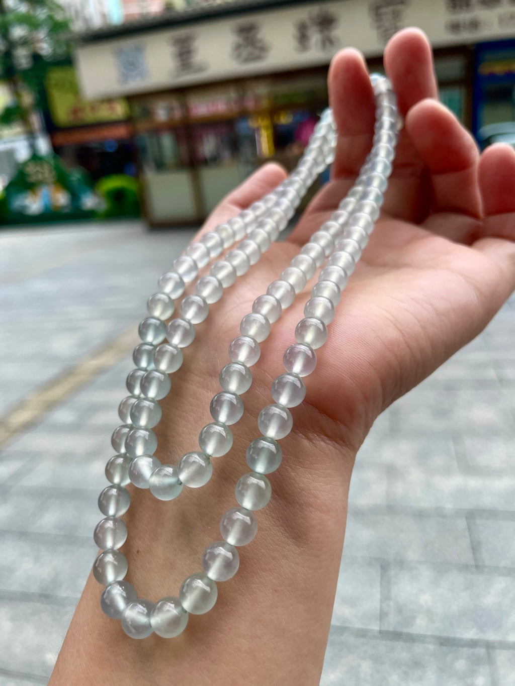 珠链 高冰起胶 （wg0028993）