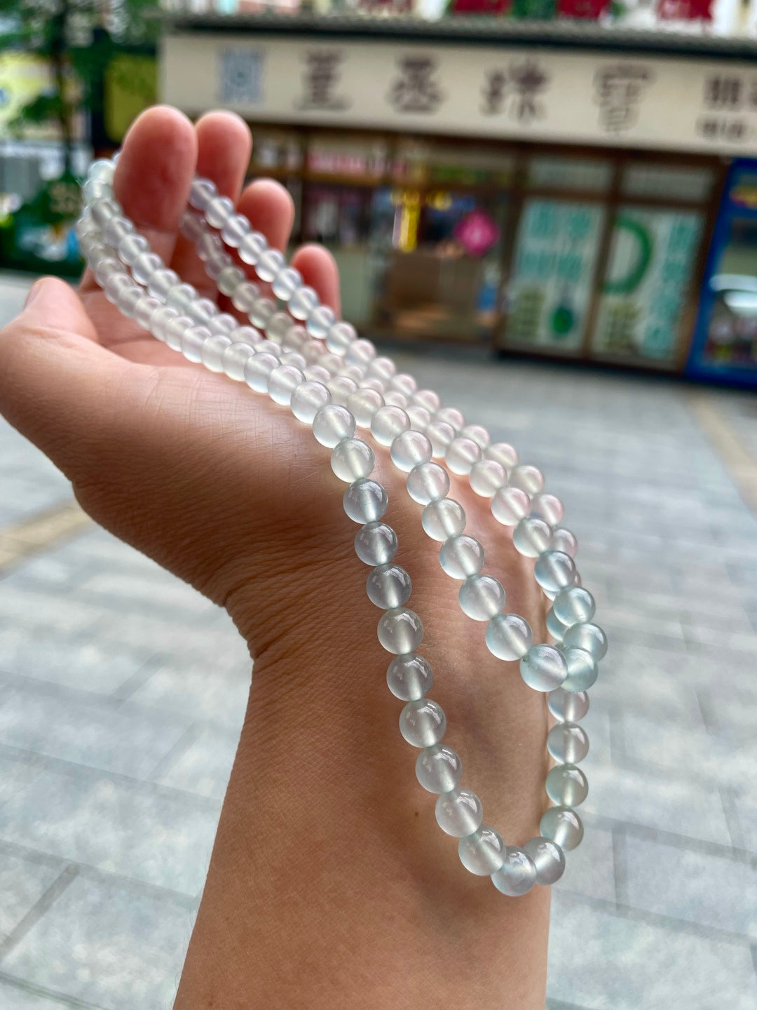 珠链 高冰起胶 （wg0028993）