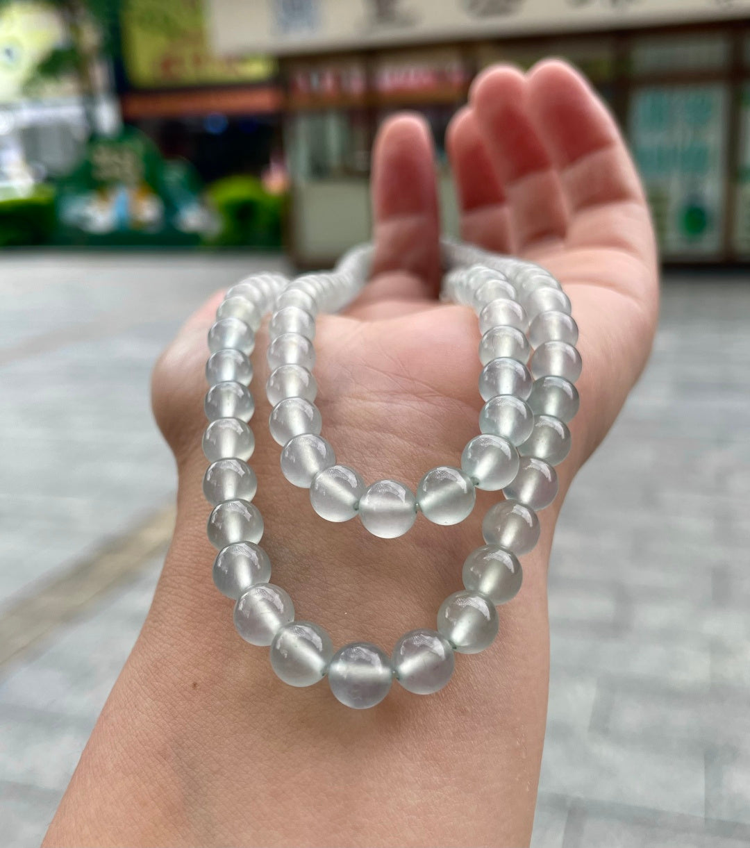 珠链 高冰起胶 （wg0028993）