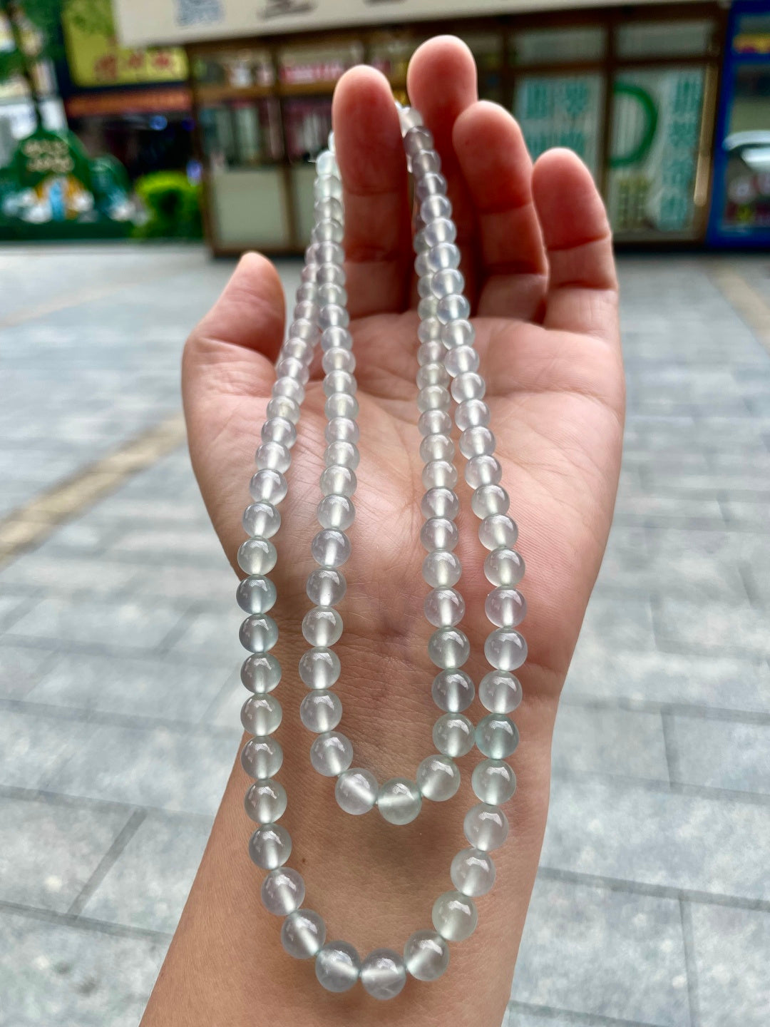 珠链 高冰起胶 （wg0028993）