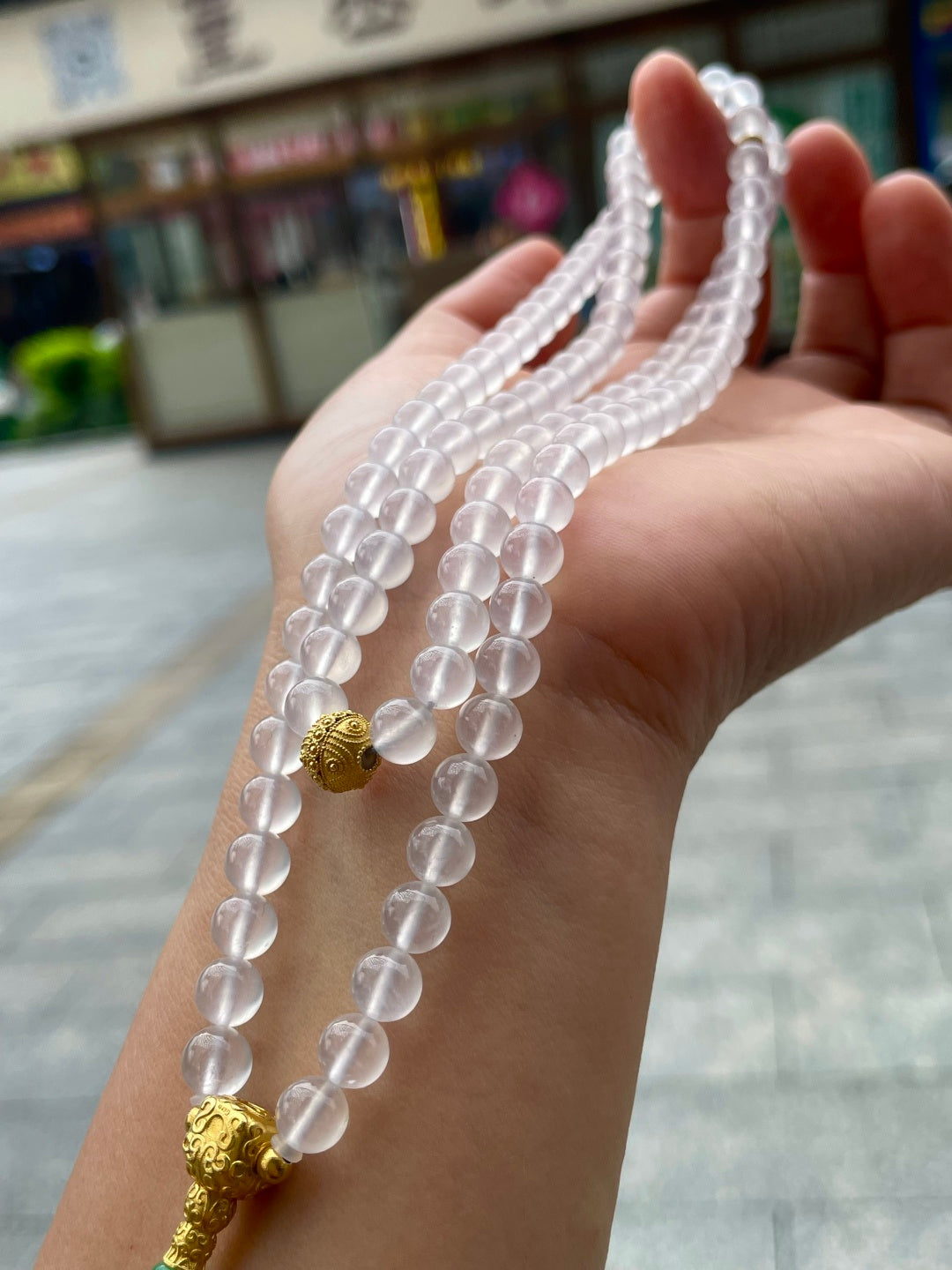 珠链 高冰起胶 （wg0028991）