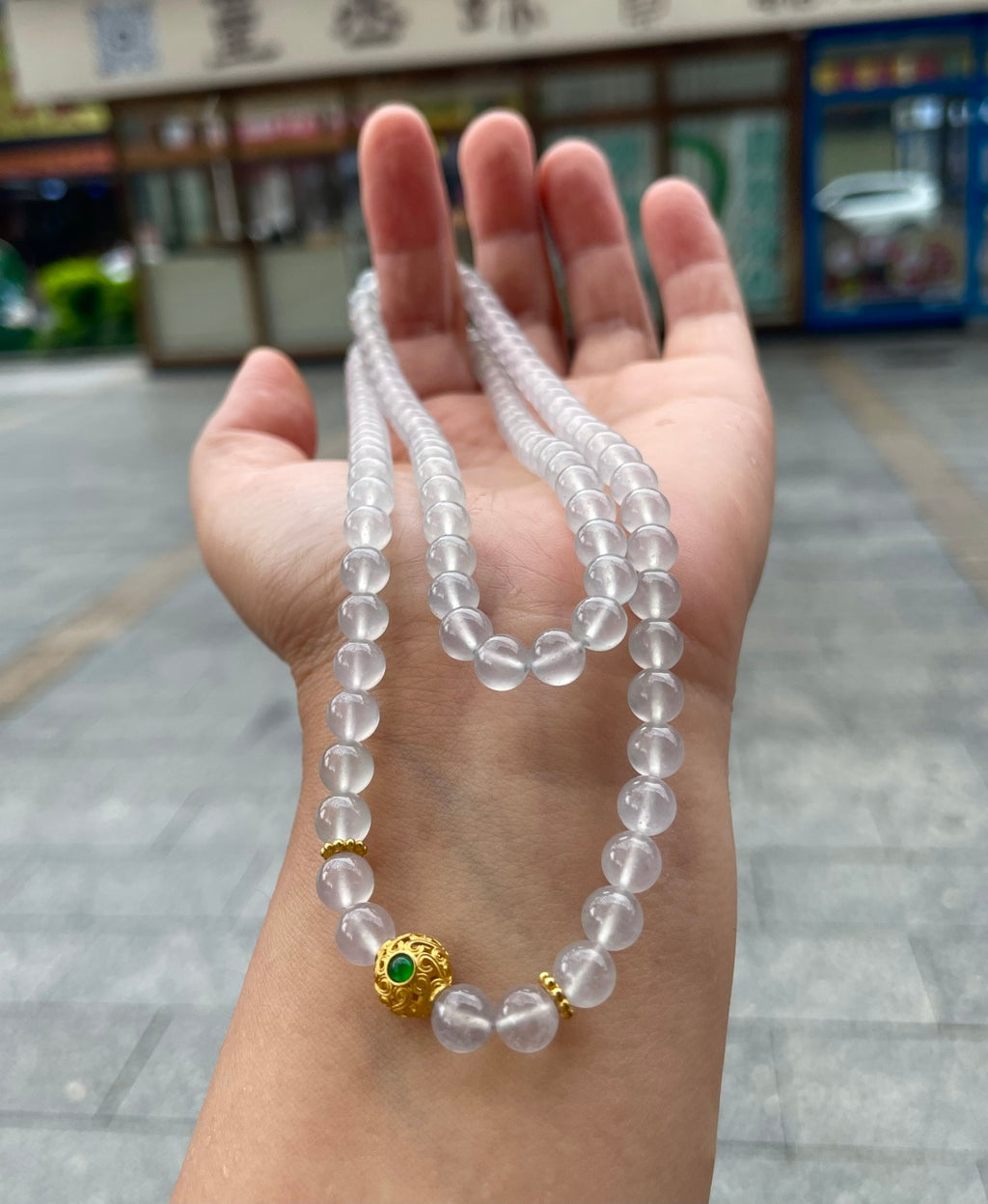 珠链 高冰起胶 （wg0028990）