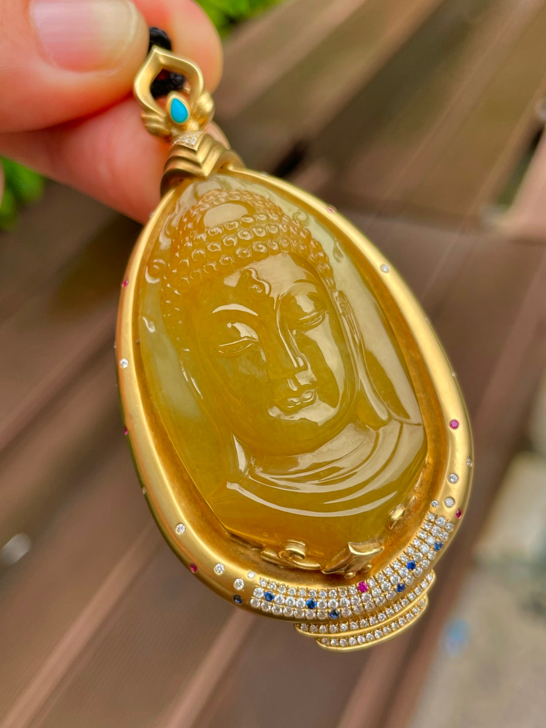 佛头 黄翡 （wg0028989）