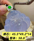 坐佛 紫韵藏温柔，一佛笑纳世间福（wg0029878）