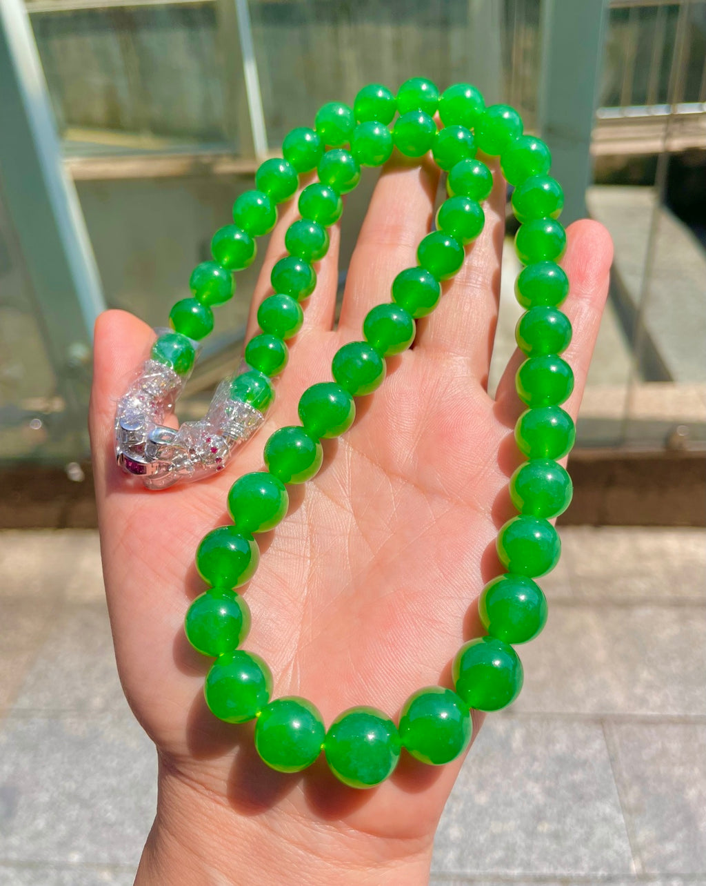 珠链 翠色沁心，光感动人 （wg0030396）