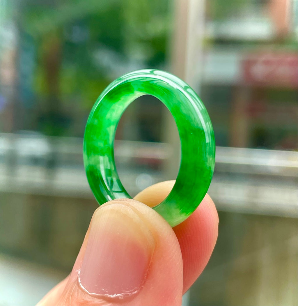 戒圈 满绿清透 （wg0031325）