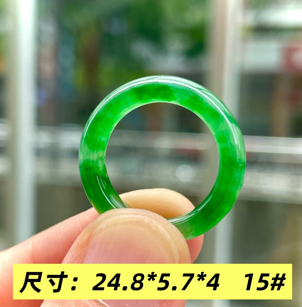 戒圈 满绿清透 （wg0031325）