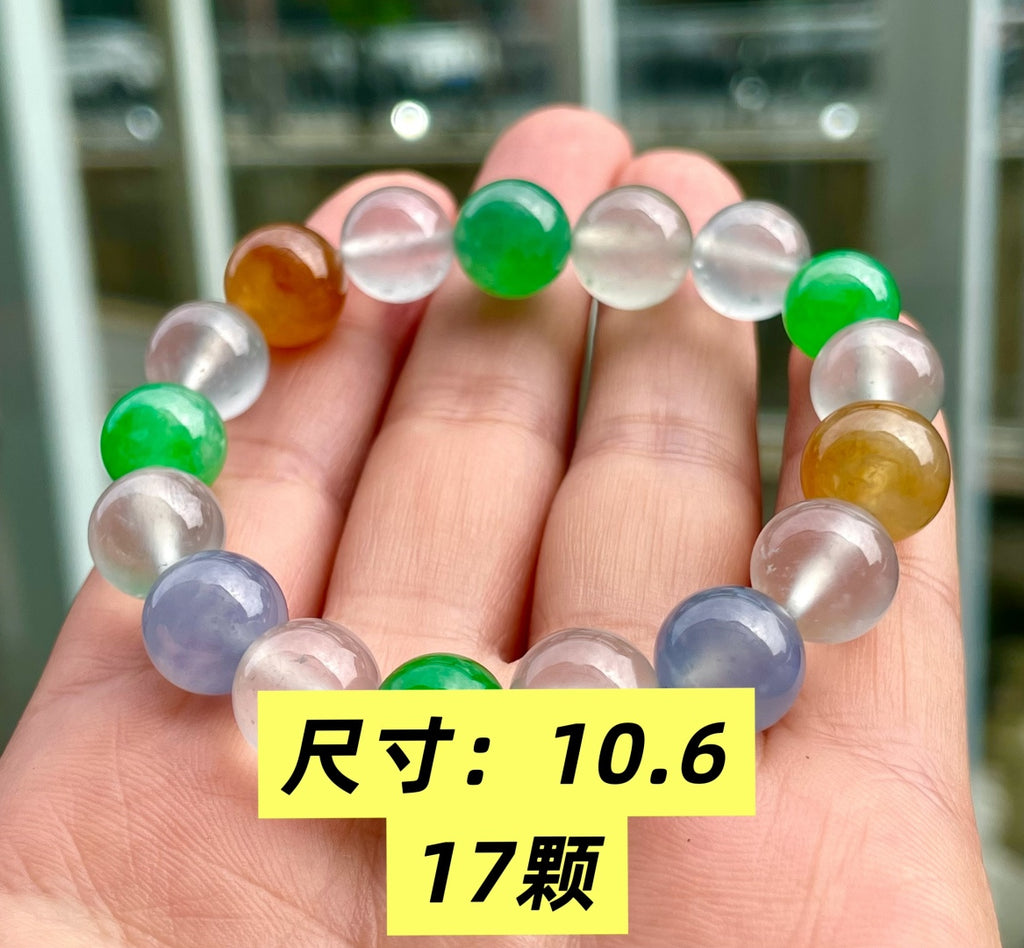 多宝手串 不同色调的碰撞，温柔又有灵气 （wg0031321）