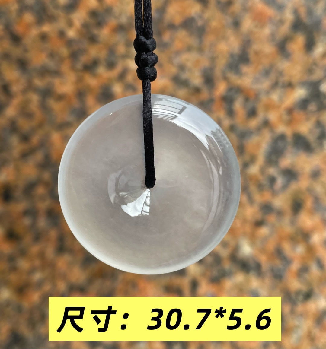 平安扣 冰透纯净 （wg0031351）