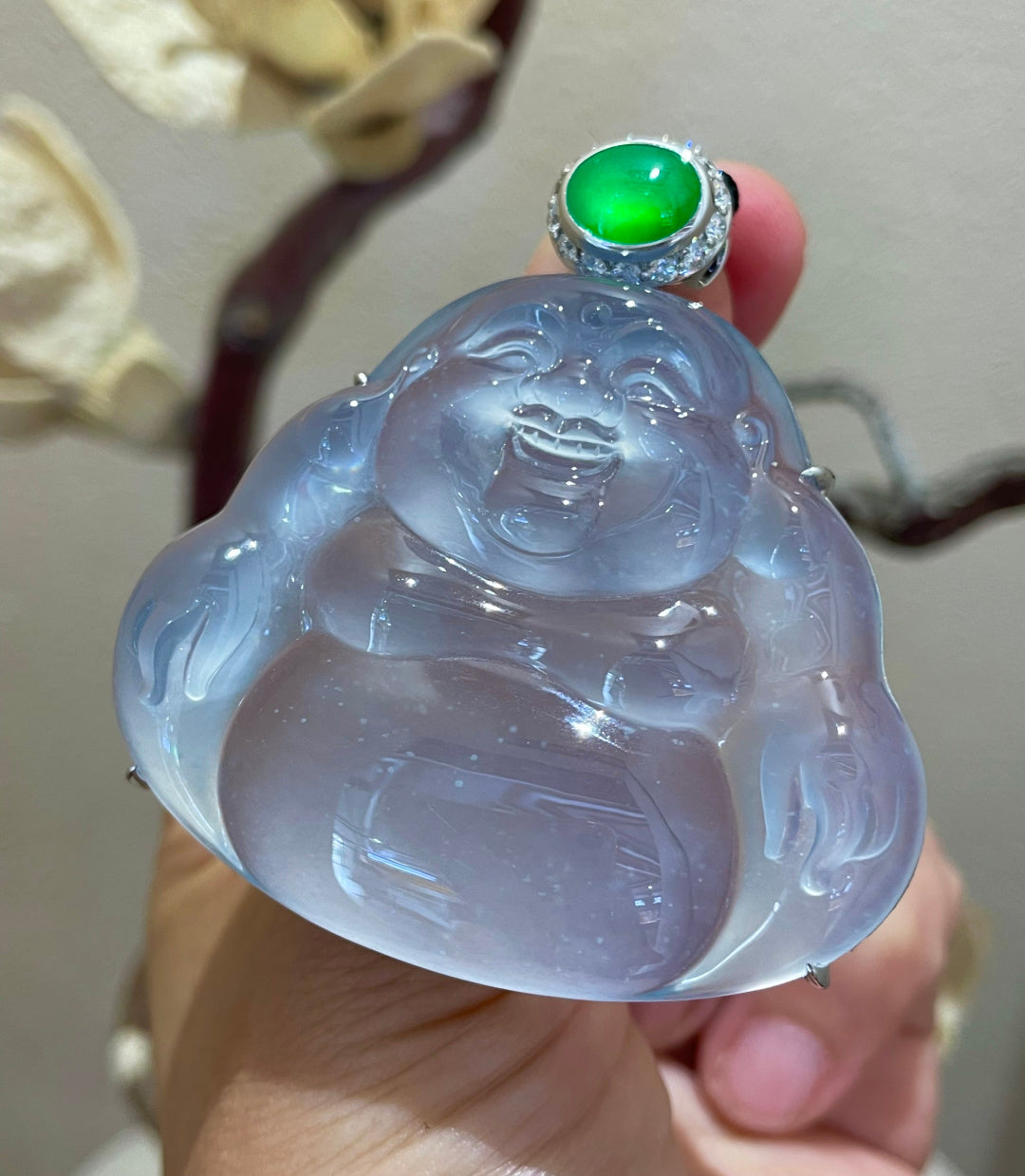 坐佛 纳福静心，福运常随。  （wg0031617）
