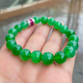 绿手串 翠色入腕，清润自生。（wg0031647）