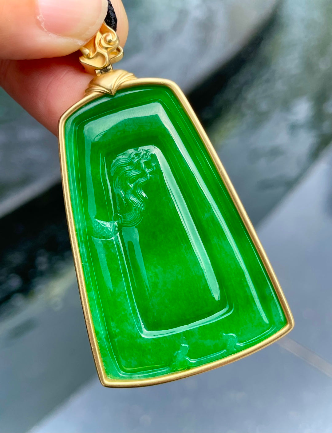 绿龙牌 碧翠凝璞玉，苍龙驭长风。（wg0031715）