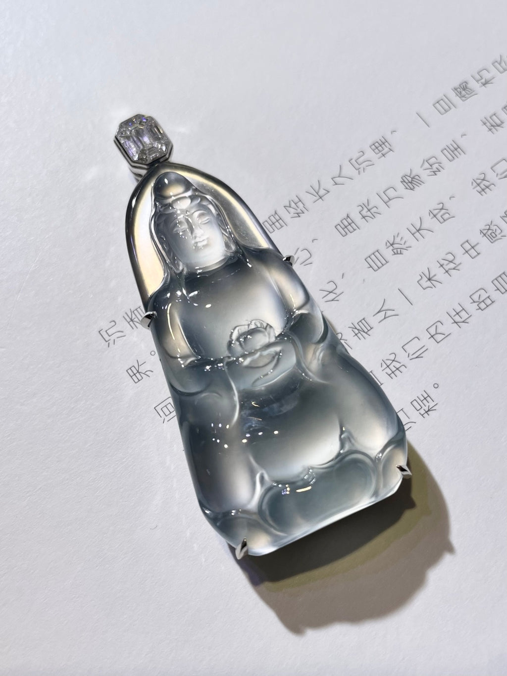 素衣观音 清净无染、返璞归真，褪去俗世浮华，重本心智慧。 （wg0031924）