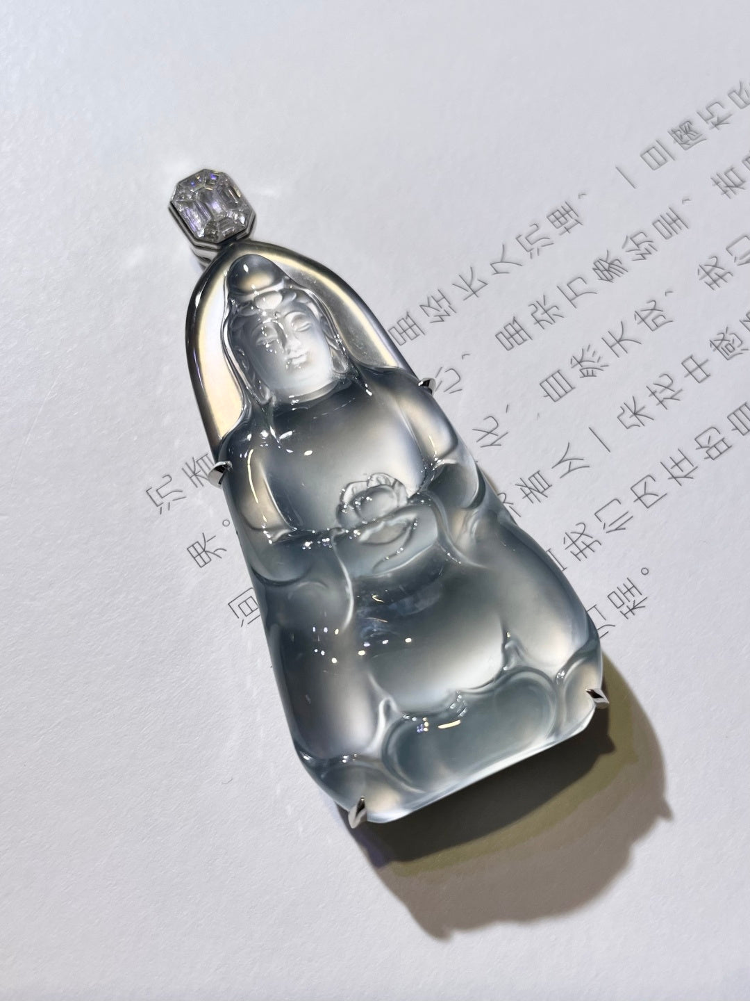 素衣观音 清净无染、返璞归真，褪去俗世浮华，重本心智慧。 （wg0031924）