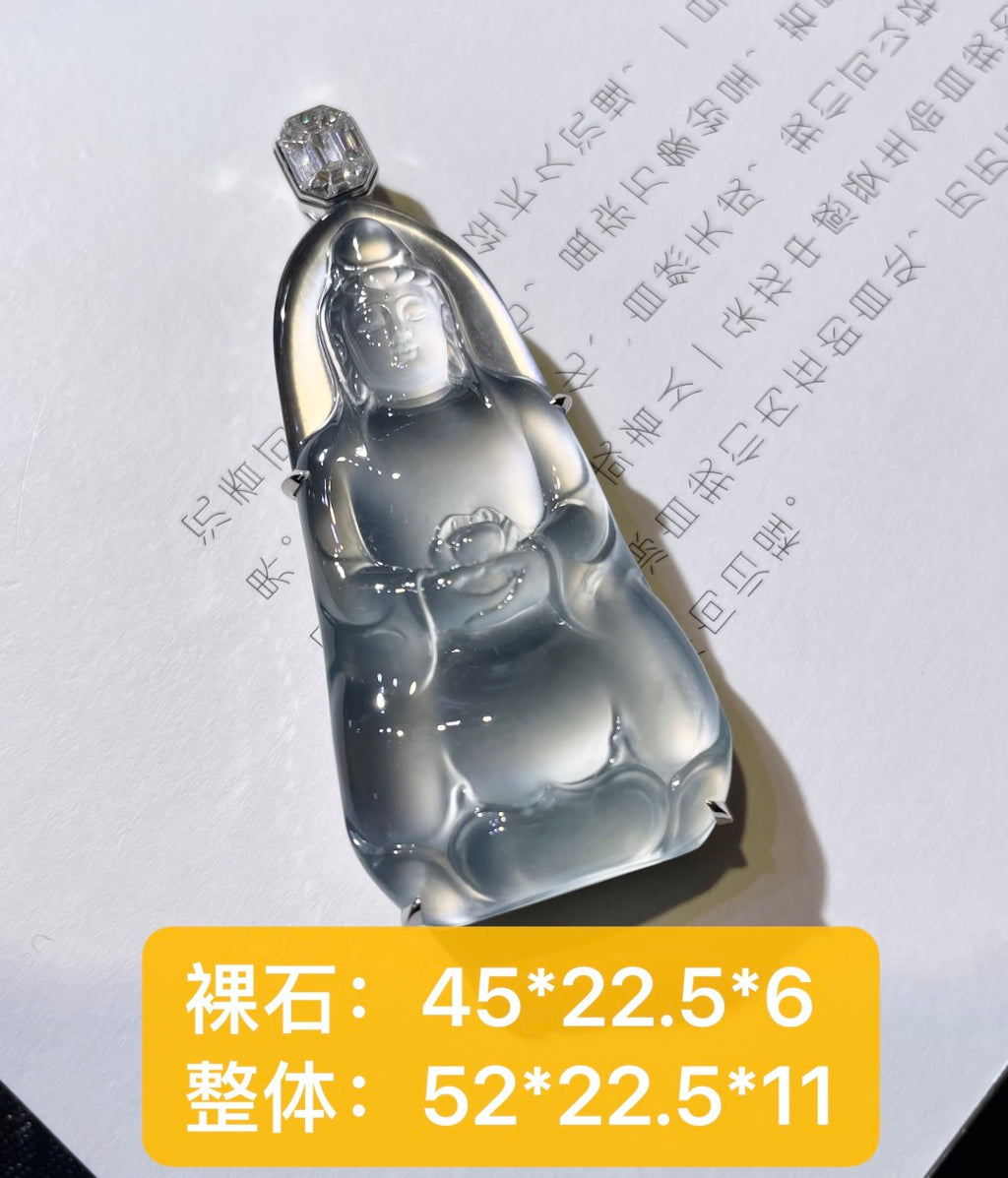 素衣观音 清净无染、返璞归真，褪去俗世浮华，重本心智慧。 （wg0031924）