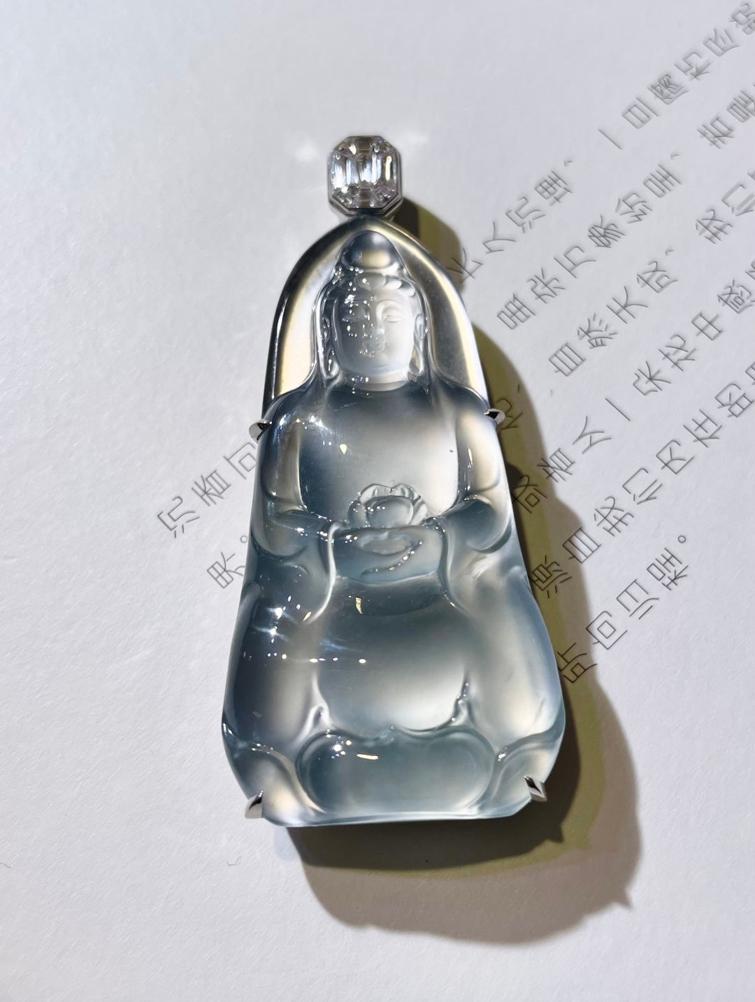 素衣观音 清净无染、返璞归真，褪去俗世浮华，重本心智慧。 （wg0031924）