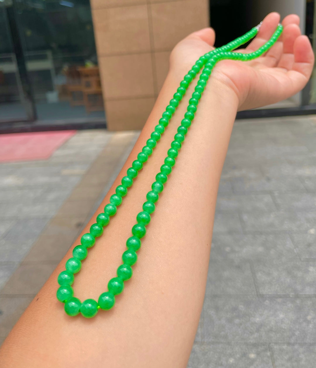 绿珠链 碧翠为珠，串起清欢。（wg0032308）