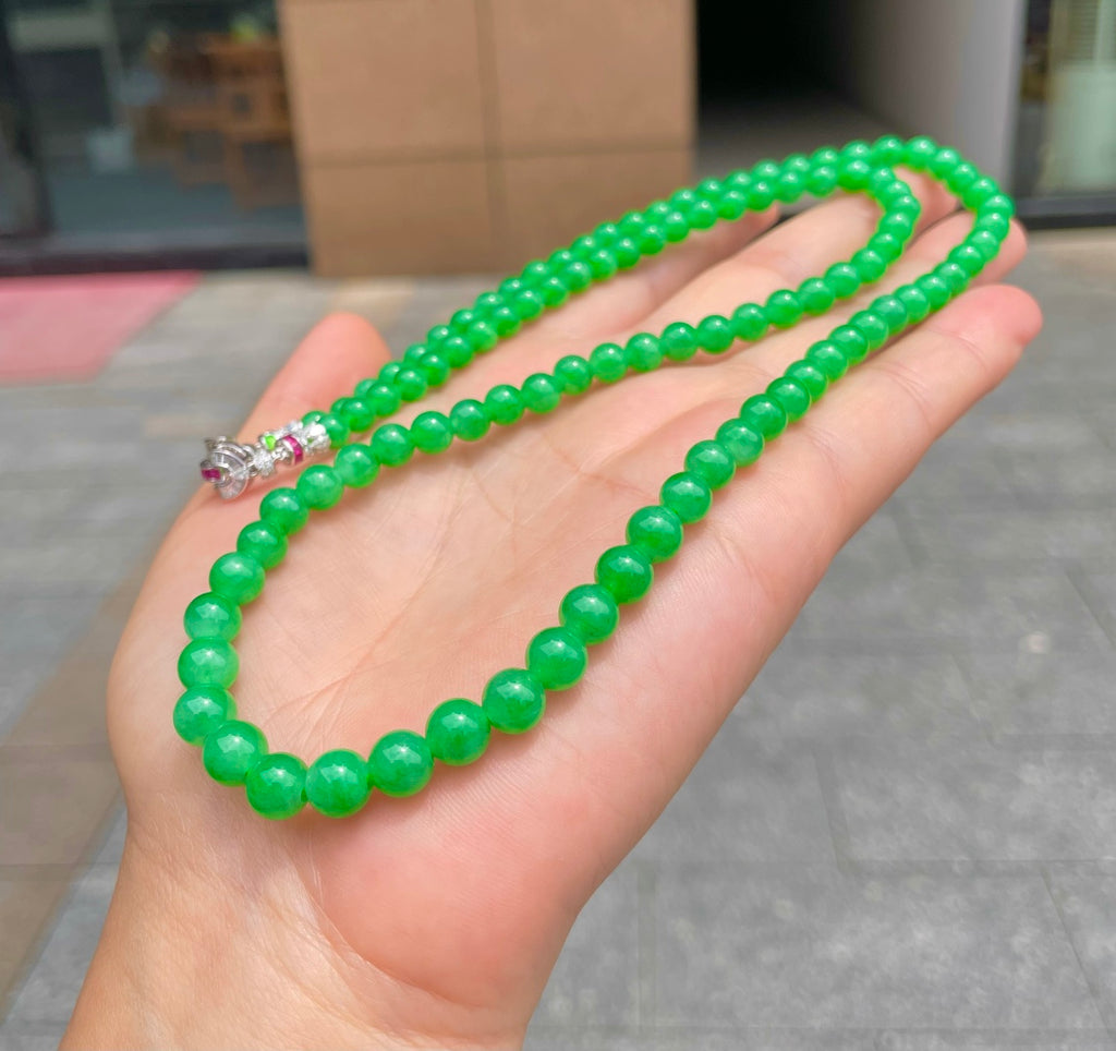 绿珠链 碧翠为珠，串起清欢。（wg0032308）