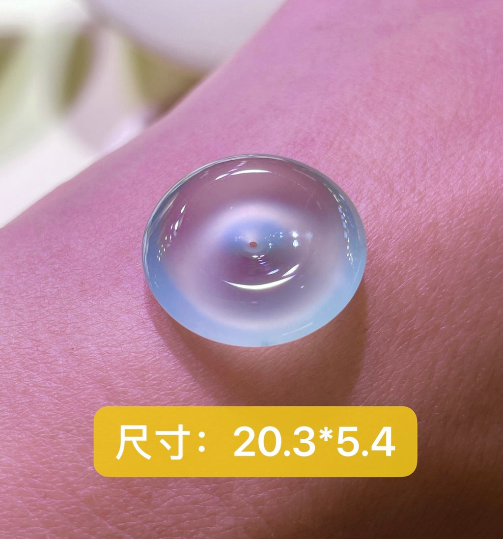 玻璃扣 通透怀古，福运环身（wg0032637）