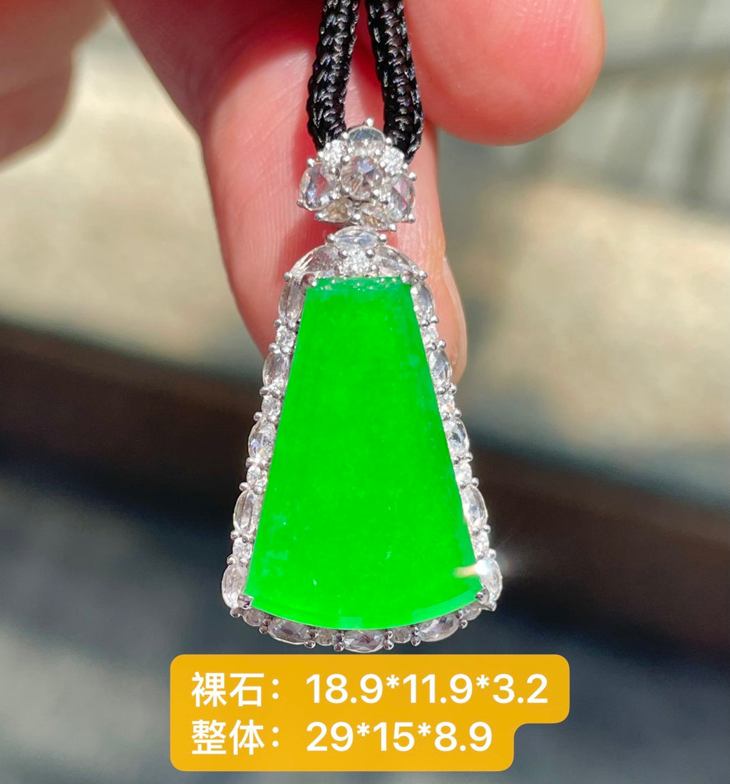 无事牌 素牌藏翠色，万事自无忧 （wg0033303）