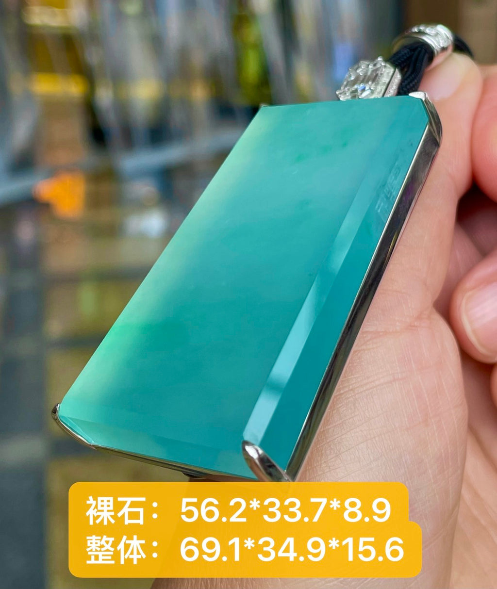 天空蓝无事牌 删尽繁雕，一牌见天青（wg0033545）
