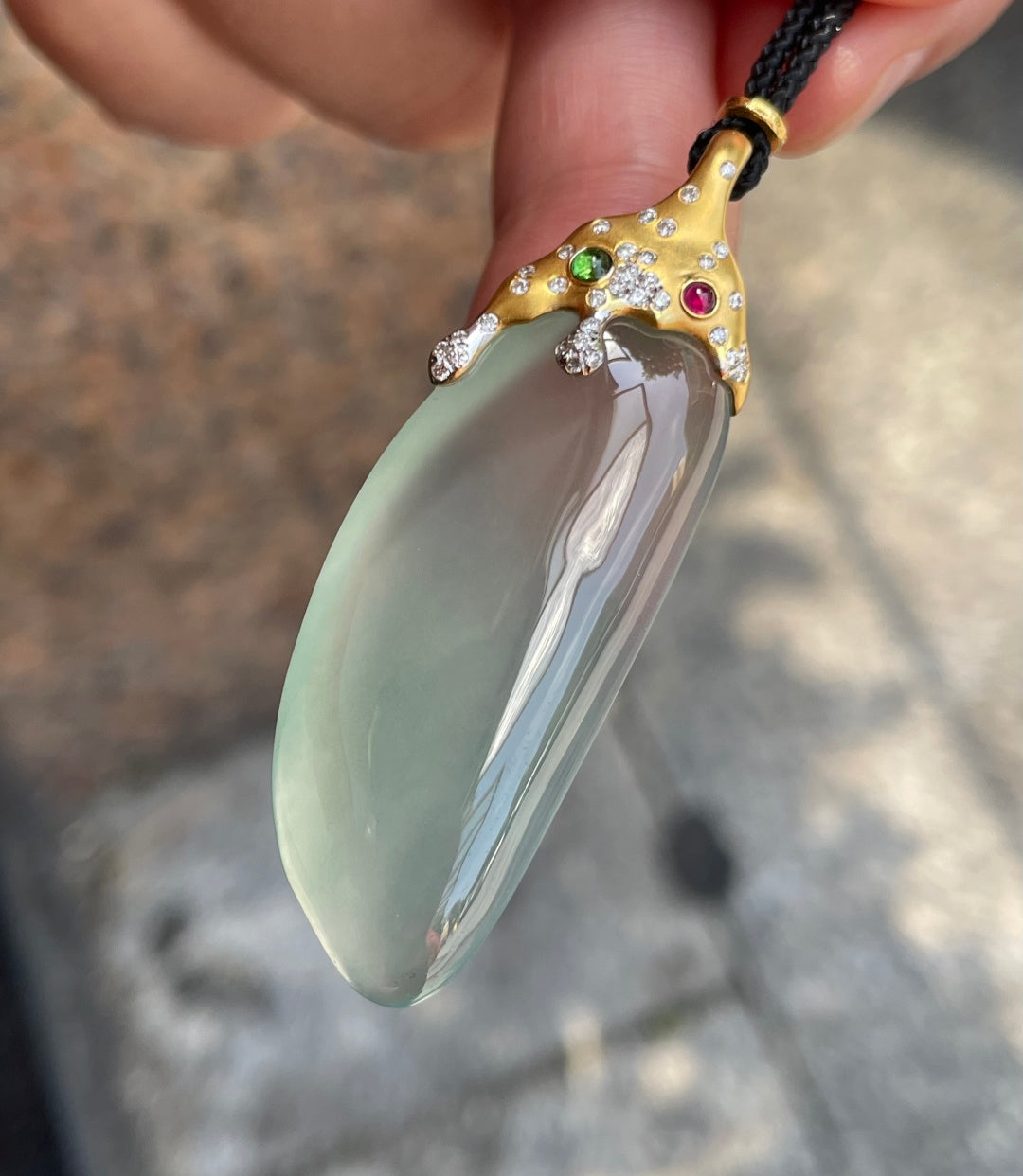 福瓜 顺玉之形，琢一挂福瓜（wg0035483）