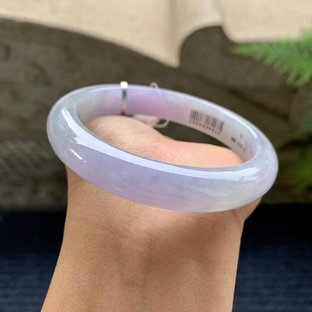 细糯种紫罗兰平安镯（58.1mm）（yc281535）
