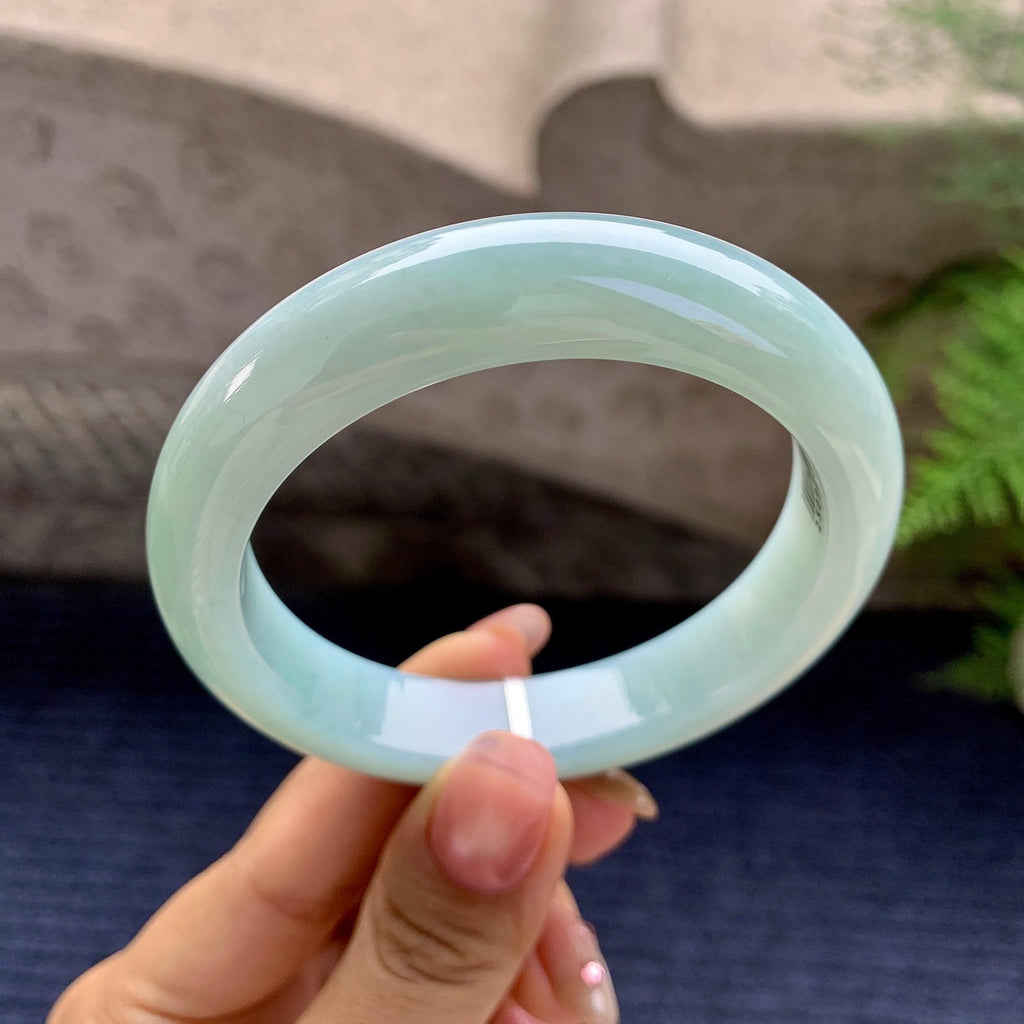 细糯种晴底平安镯（56mm）（yc280883）