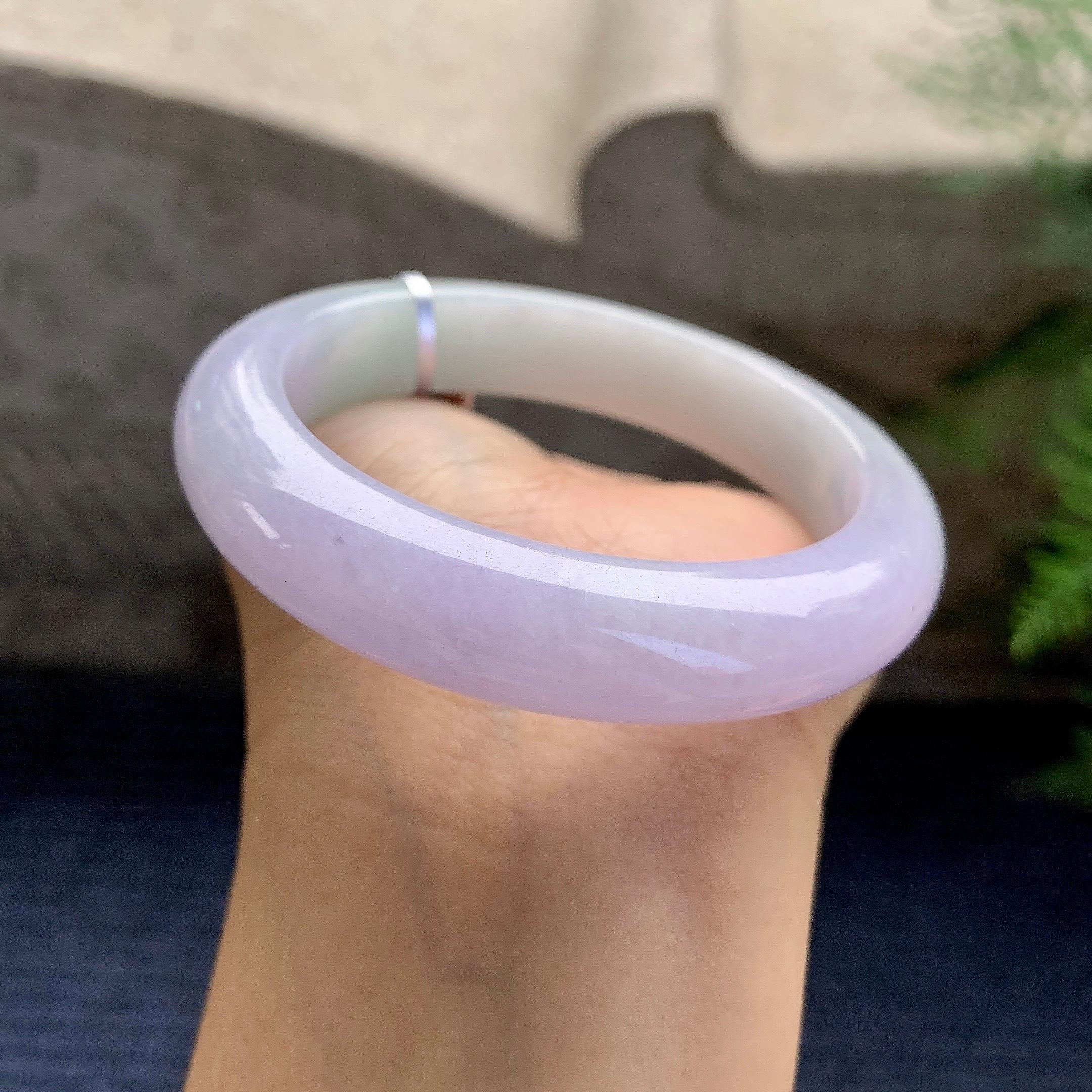 细糯种春彩平安镯（54.7mm）（yc280859）