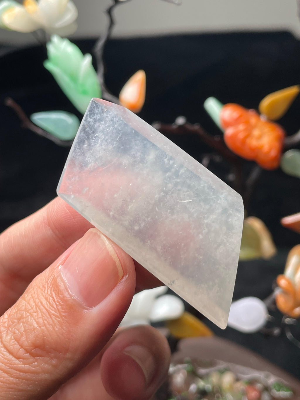 高冰木那雪花棉挂件料（yc503412）