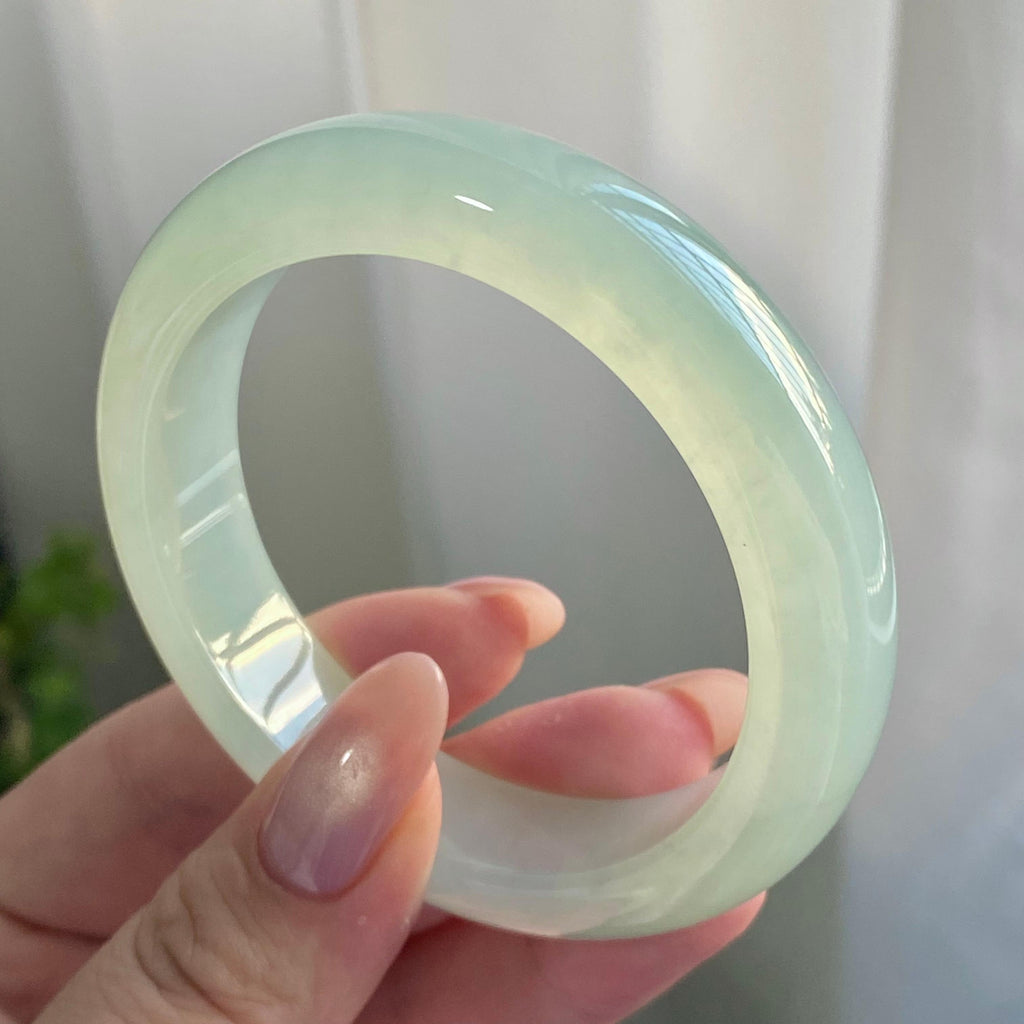 冰种晴底平安镯（54圈）（yc228784）