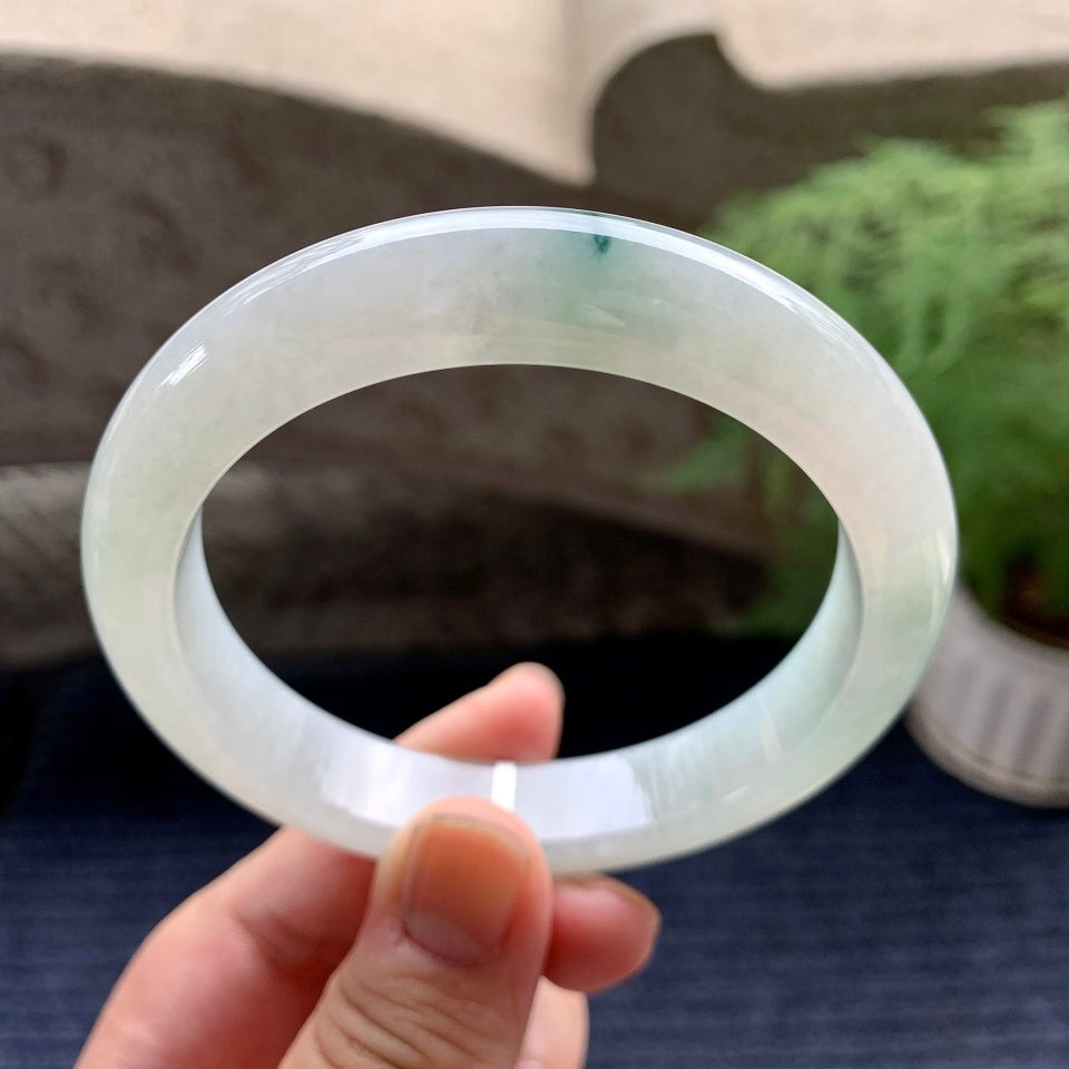 糯种飘花平安镯（61mm）（yc099424）