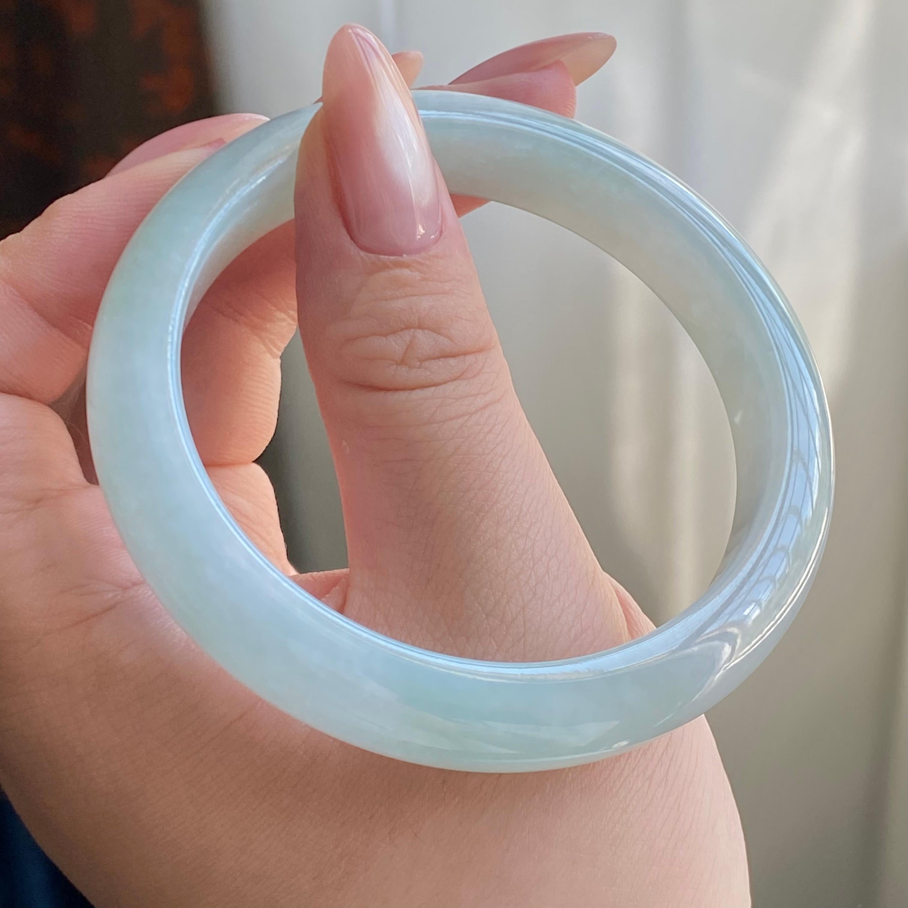 细糯种晴底平安镯（56圈）（yc226859）