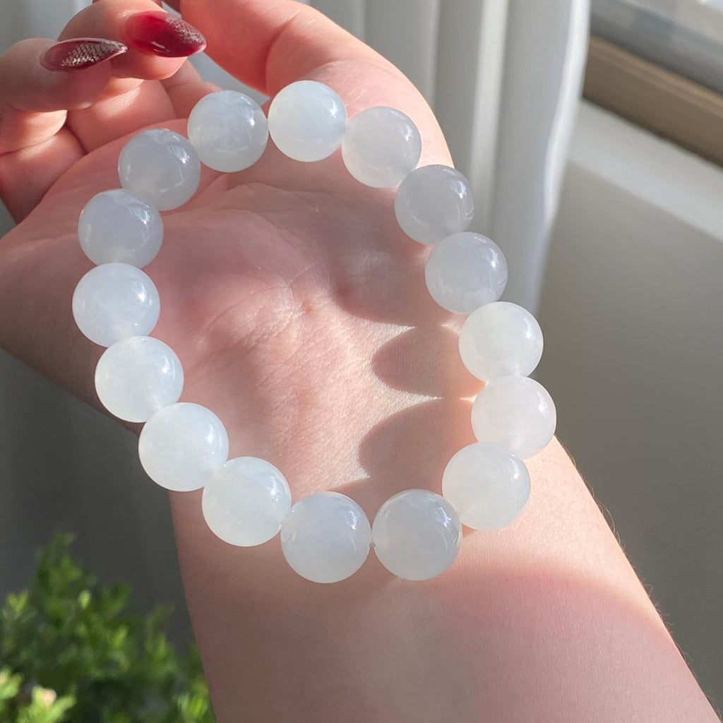糯冰种白月光单圈手串（16颗）（yc213184）