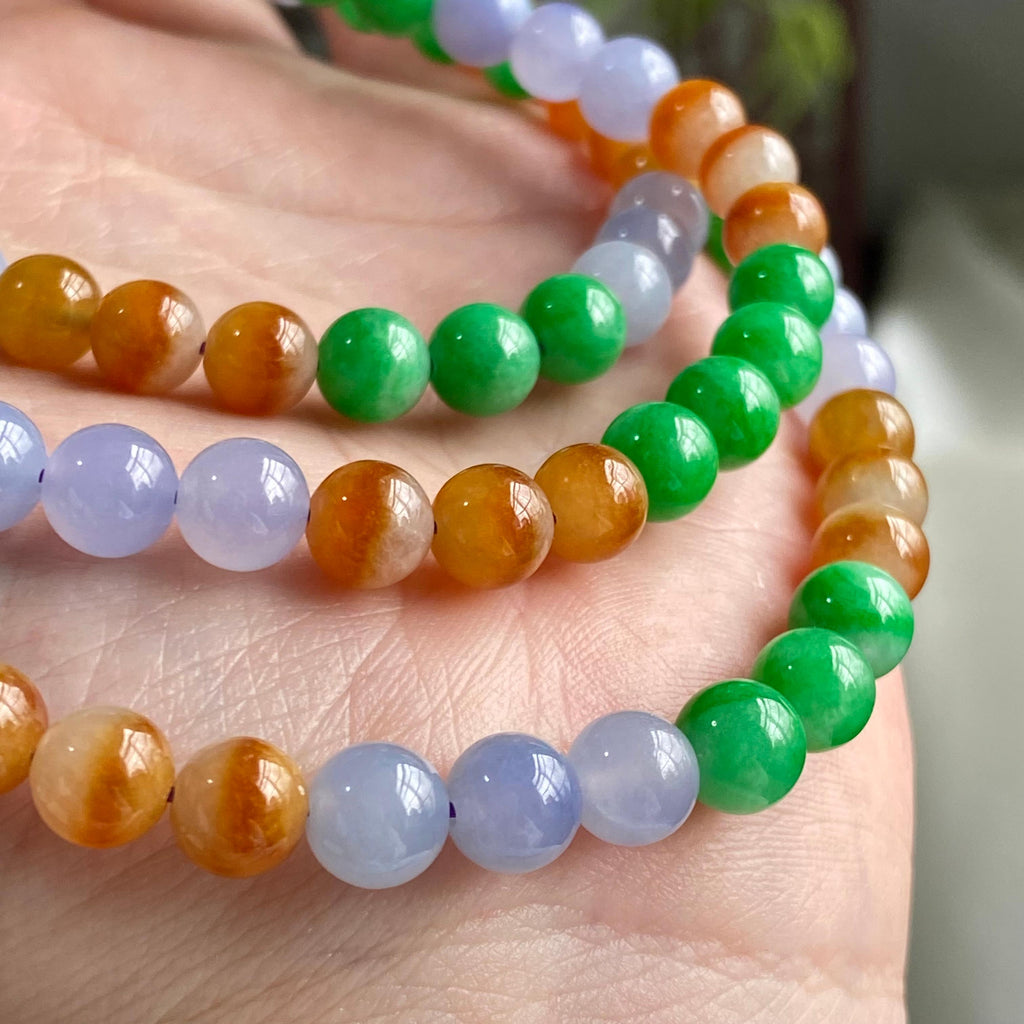 冰种多宝珠链（107颗）（yc196874）