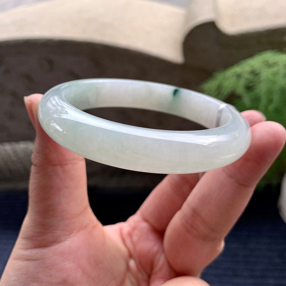 糯种飘花平安镯（61mm）（yc099424）