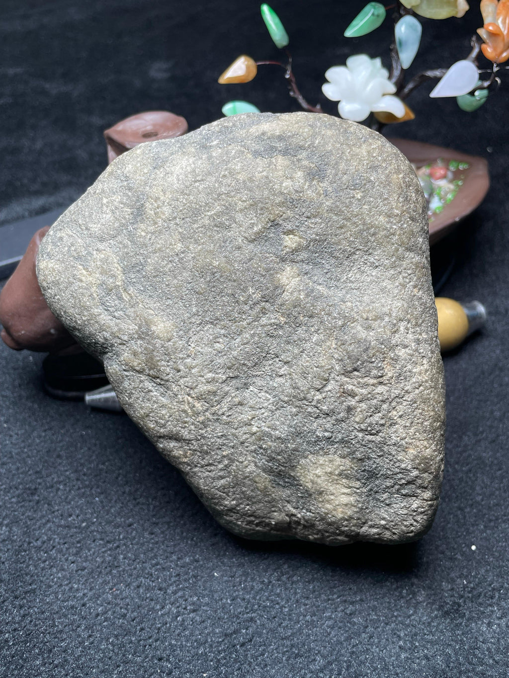 极品莫西沙冰底开窗料（yc698589）