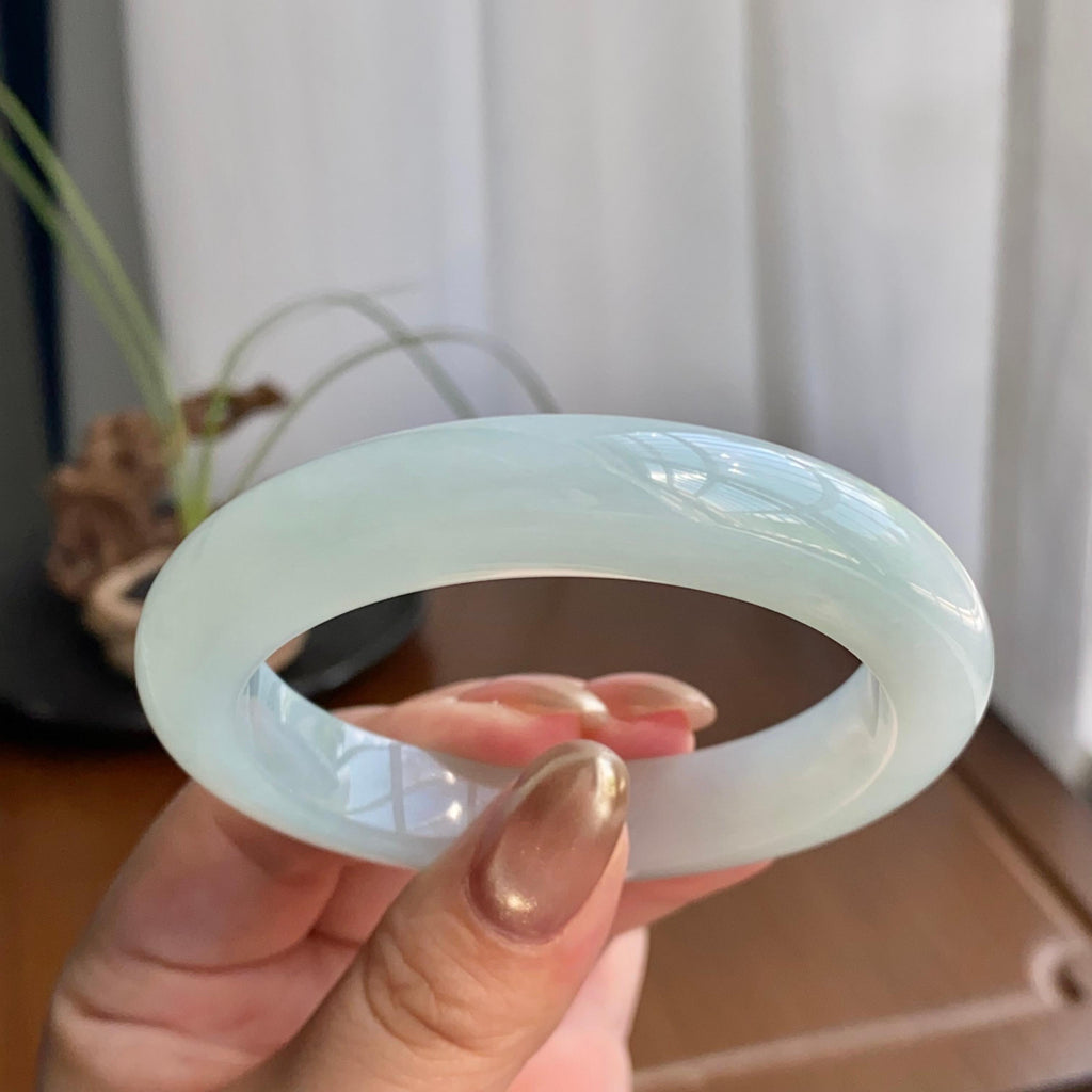 糯冰种晴底平安镯（54圈）（yc259081）