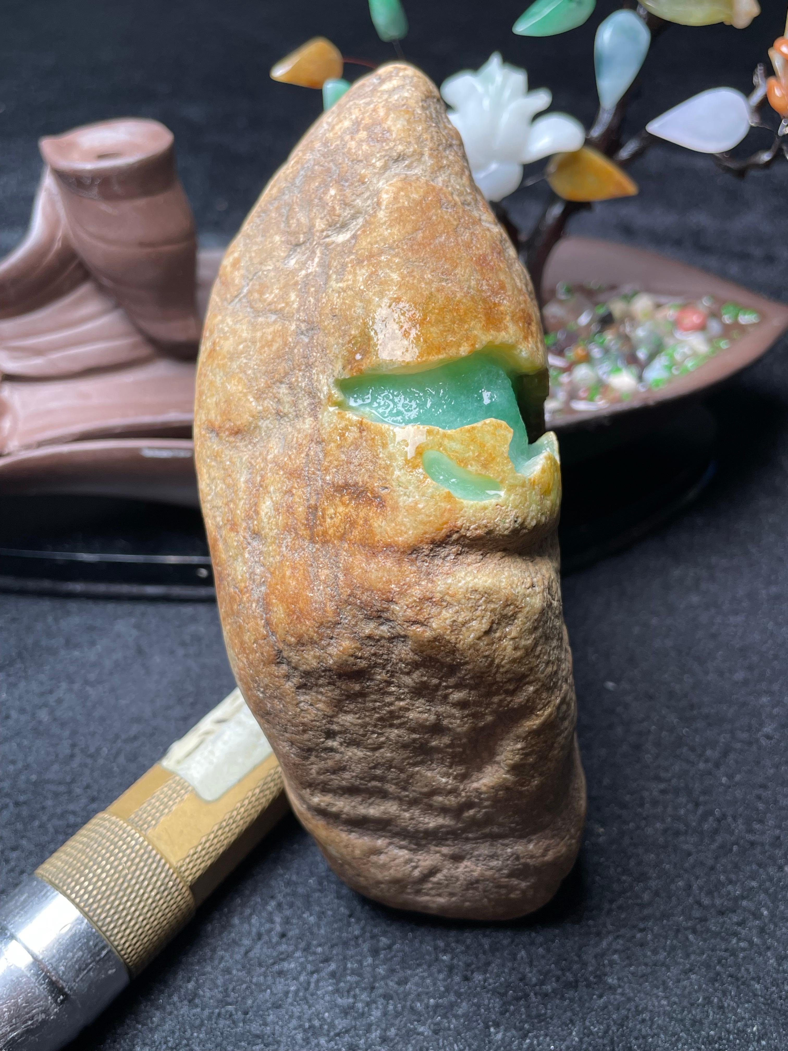 大马坎开窗冰底果绿（yc504919）